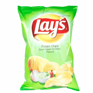 Lays Potato Chips Sour Cream Onion Flavour 105g